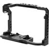DGERFDJO Compatibile con fotocamere DSLR e Mirrorless, stabilizzatore a gabbia completa con fori da 1/4 e 3/8, slitta fredda ARRI(For Canon EOS R5 R6)