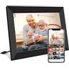 RAYBEEN FRAMEO - Cornice per foto digitale WiFi da 10,1, touch screen IPS LCD 1280x800, memoria integrata 32 GB, rotazione automatica del ritratto e del paesaggio, condivisione istantanea o foto