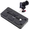 iShoot Piastra a sgancio rapido 8cm per corpo macchina grande con impugnatura per batteria, compatibile con morsetto per testa a sfera panoramica per treppiede Arca-Swiss Fit