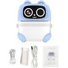 Naroote Fotocamera Digitale con Stampa Istantanea per Bambini Fotocamera da Stampa 48MP 1080P per Viaggi in Famiglia, Schermo da 2 Pollici, Portatile per Bambini (BLUE)