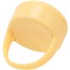 TOPINCN Otturatore Remoto del Telefono, Silicone ABS Design Ergonomico Connessione Stabile Controller Video Punta delle Dita Carica USB Wireless per la Lettura di Libri (Giallo)