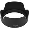 Annadue Hood Obiettivo Shadow, Lenti in Plastica Resistente Alle Intemperie Impedisce la Luce Dirompente per 3,5-5,6 è USM per EF-S 18-135 Mm F