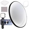 Shurzzesj per selfie per monitor, selfie per telefono | magnetico per selfie vlog telefonico, 5 mm sottile convesso da 2,2 pollici per