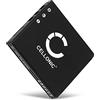 CELLONIC 1x Batteria per Fotocamera Compatibile con Sanyo Xacti VPC-C4, Xacti VPC-CA9, Xacti VPC-CG6, DB-L20 - (700mAh, 3.7V)
