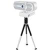LEIYTFE 2K HD Web Cam Con Microfono Integrato, Telecamera Del Computer Video, Camera USB Di Vista Di 90° Per La Conferenza Di Chiamata Online Che Studia, Progettazione Di Rotazione(2K+Tripod)