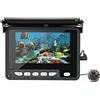 DIGNIFE Telecamera subacquea per la pesca, Fotocamera da pesca sott'acqua Finder Pesh Finder Impermeabile Night Vision Ice Boat 4,3 pollici Telecamera da pesca portatile 20m Cavo con borsa da trasporto