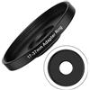 Gettimore Convertitore obiettivo in alluminio da 37 mm a 17 mm per teleobiettivo 20-60X con filettatura da 37 mm per filtro e uso accessori