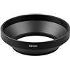 Khalia-Foto Paraluce in alluminio con filettatura a vite da 52 mm per obiettivi grandangolari.
