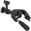 KIMISS Supporto per Manubrio per Fotocamera da Bici in Lega di Alluminio per OSMO Action 3,X3 - Angolo Regolabile e di Lunga Durata con Cuscinetto Antiscivolo in Silicone, Adatto per