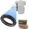 AMOPOFO LM a M4/3 Adattatore da,compatibile con lenti L M Zeiss ZM,Voigtlander VM con Micro 4/3 (MFT, M4/3), per esempio per EP1, EP2, EP3, EPL1, EPL2, EPL3, EPL5, EPM1
