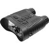 NGBFF Visore Notturno, NV8000 Occhiali for la visione notturna 3D IR 1080p HD a infrarossi NV Binoculare Naked Eye Digital 3D Helmet Oculare Head Mount Darkness,per birdwatching, sport all'aria aperta, via