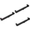 Gadpiparty 3pezzi Tablet Tripod Mount Supporto Per Tablet Con Clip Per Treppiede Adattatore Stabile e Compatto Per Video Lettura e Lavoro