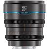 SIRUI Night Walker 55mm T1.2 Obiettivo Cine Formato S35, Grandangolo a Fuoco Manuale con Ampia Apertura, per Fotocamere X-Mount, per X-H2S, X-H2, X-T5, X-T4, X-T3, X-S20, X-Pro, X-E (MS55X, Grigio)