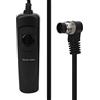 Sorandy Scatto Remoto per Fotocamera, Telecomando per Fotocamera Professionale, Nucleo in Filo Flessibile, Spina di Precisione, Antiusura, per D850 D810 D800, 90 Cm