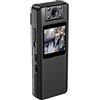 NGBFF Visore Notturno, A22 Mini fotocamera digitale Schermo 1080P HD Visione notturna magnetica portatile Piccola videocamera Bodycamera Sport all'aria aperta Camara,per birdwatching, sport all'aria aperta