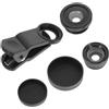 jojofuny Kit Obiettivi Per Fotocamera Telefono Obiettivo Macro Obiettivo Grandangolare Lenti Per Cellulare Compatibile Smartphone