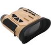 Sxhlseller Binocolo Digitale con Fotocamera, Fotocamera Video 4K da 48 MP con Zoom Digitale Ottico 8X 16X, Binocolo WiFi per Visione Notturna per Concerti di Viaggio di Birdwatching (YELLOW)