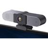 LEIYTFE Videocamera Web per conferenze 2K, microfono e altoparlante con cancellazione del rumore, webcam per computer con messa a fuoco automatica, webcam grandangolare a 130° per videoconferenze