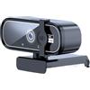 BJdfgE Webcam USB 4K Ultra HD con messa a fuoco automatica e protezione for la privacy | Supporto da tavolo adattatore Type-C | for videoconferenze, streaming chiamate