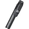 SCRUBY Mini treppiede pieghevole per selfie con telecomando Bluetooth per smartphone (nero)
