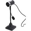 Asixxsix Webcam USB, Webcam 480P HD con Messa a Fuoco Automatica con Microfono a Cancellazione di Rumore e Supporto Videocamera per Streaming CMOS Esterna Plug and Play Videocamera Web USB