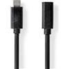 Nedis Cavo USB | USB 3.2 Gen 1 | USB Type-C ™ maschio | USB Type-C ™ femmina | 5 Gbps | 60 W | nichelato | 2.00 m | rotondo | PVC | nero | sacchetto di plastica