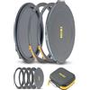 NiSi JetMag Pro - Kit di filtri magnetici, 82 mm, con blocco, Black Mist 1/4, Black Mist 1/8, 67 mm/72 mm/77 mm/82 mm