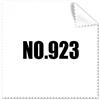 DIYthinker 5Pcs regalo fortunato No.923 Numero Nome Occhiali Panno panno di pulizia dello schermo del telefono Cleaner