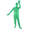 LICAEVEY Testa di Green Screen, Full Body Split Design Fotografia Green Suit, per Fotografia Film Video Effetti Speciali Post Production (160 cm) (170 cm) (180 cm)