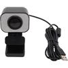 Sxhlseller Webcam 4K, Fotocamera per Computer con Microfono e Compensazione della Scarsa Illuminazione, Fotocamera Web USB Plug and Play per Tablet PC Desktop Portatile