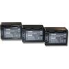 vhbw 3x Batteria compatibile con Sony DCR-DVD410(E), DCR-DVD450, DCR-DVD450E videocamera camcorder (950mAh, 7,2V, Li-Ion) con infochip