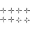 HDWSNXW TR2X2.2X4 Elica da 2 pollici adatta for CineLog20 Drone DIY RC FPV Freestyle Quadcopter Drone Accessori Parti(4pairs)