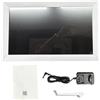 Generic Cornice per Foto Digitale Touchscreen Smart FHD da 15,6 Pollici Wireless-Fidelity per la Condivisione del Calendario Familiare (Spina europea)