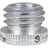 FEICHAO D18 1/4-20 3/8-16 femmina a 5/8-2 * 9 5/8-11 * 9 vite maschio vite di conversione per treppiede fotocamera accessori di conversione cardanica (1 pezzo, argento 3/8-16 a 5/8-11 * 9)