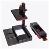 Generico Mobile Film Scanner, Film Scanning System, 35mm 120 Slide/Negative Copying, with Viewer Light Panel/Fixed Clip, Film Digitizing Adapter Set, for Phone DSLR Cameras, Scan Old Photo to JPG(B)