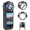 Motutech 10H Protezione dell'obiettivo per Insta360 X5 Coperchio Lens per Action Camera Custodia Protezione Antigraffio Anti-appannamento Accessori