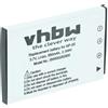 vhbw batteria compatibile con BenQ DC-X725, DC-X735, DC-X720, T-800, DC-X800 fotocamera (550mAh, 3,6V, Li-Ion)