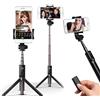 PJDDP Selfie Stick Treppiede, Portatile Allungabile Selfie Stick Treppiede Con Wireless Bluetooth Remote Per Galaxy S9 / S9 Plus / S8 / S8 Plus
