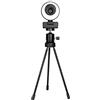SHEHUALI Webcam, 1080p Webcam 6. 0fps. Autofocus. HD Web Telecamera con telecamera ad anello microfono for Pc Fotocamera informatica(60FPS With Tripod)