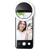 Generico Anello Luminoso Luce Bianca per Smartphone Cellulare Led Selfie foto Usb Carica