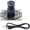 Fahoujs Modulo fotocamera USB 200 Global Shutter per scansione e rilevamento rapidi con 94 °/100 °/130 ° vista grandangolare vista ad alta velocità scansione webcam Cattura