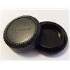 vhbw set di copriobiettivi compatibile con Fujifilm X-E2, X-M1, X-E1, X-PRO1 Body fotocamera - Tappo posteriore e per corpo macchina nero