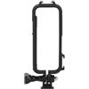 Generico Compatibile con Insta360 X3 - Telaio gabbia protettiva + slitta a contatto caldo e supporto base for accessorio for action camera panoramica