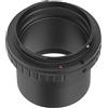 Generic Anello Adattatore per Telescopio, 48 Mm in Lega di Alluminio da 2 Pollici Anelli per Oculare per Telescopio Anello Adattatore per Montaggio su Telescopio per Anello Adattatore