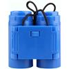 Generic Binocolo compatto leggero Telescopio tascabile portatile 2.5x26 Mini Pocket Sightseeing Piccolo binocolo for adulti (Material : Blue)