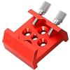 Generic Accessori per telescopi Groove Star Finder Base in metallo a coda di rondine Piastra a coda di rondine con filettatura da 1/4 Accessorio for telescopio astronomico(Red)