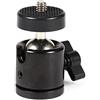 Aumotop Supporto Flash per Treppiede per Fotocamera con Staffa Mini Testa a Sfera a 360°