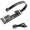 BAPPRJJ Modulo telecamera USB2.0 ad alta velocità 4K 3264 x 2448 8MP HD CMOS IMX179 AF 75° 15FPS for la visione del prodotto(Auto Focus)