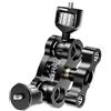 FEICHAO Super Magic Arm Clamp Knob Crab Claw con 360 gradi doppia testa a sfera universale staffa per monitor (braccio magico di tipo B)