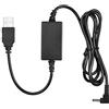 Andoer 5V USB a LP-E17 Dummy Battery Pack DC Coupler Adapter Sostituzione per fotocamere Canon EOS M3 / M5 / M6